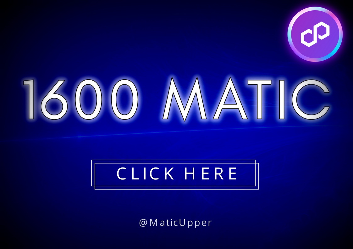 Special Partner Offer! Only 1600 MATIC Unlock a golden opportunity for all partners