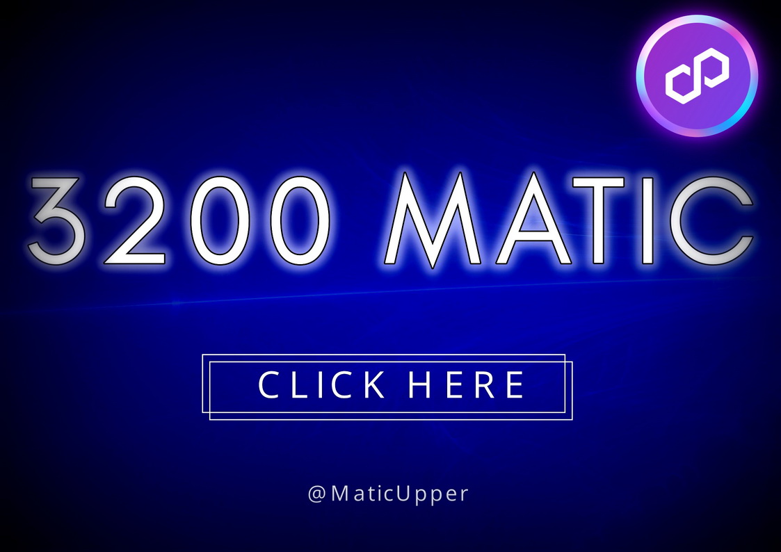 Golden Partner Opportunity: Just 3200 MATIC! Build a thriving business on Maticupper with this exclusive offer!